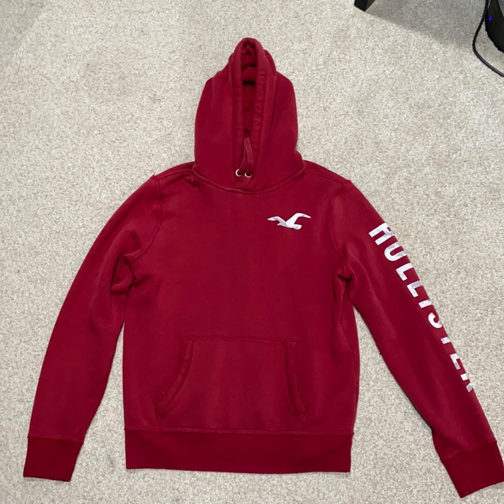 Red Hollister Hoodie